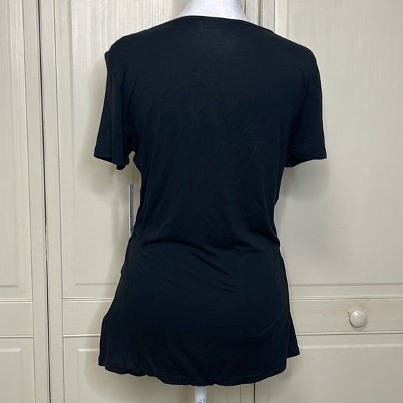 APT.9 Women’s Blue Sequin Leaf Branch T-Shirt  Size S - Picture 5 of 7